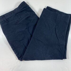JM Collection Womens Black Capris Pants Comfortable Fit Casual Wear Size 18W